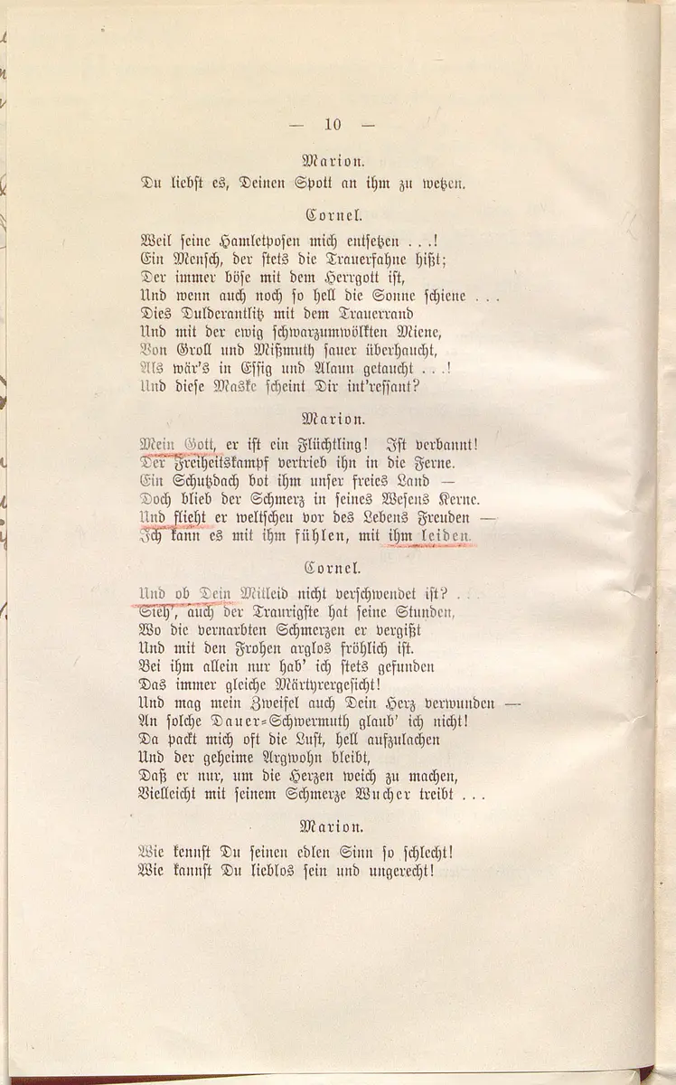 Die Fee Caprice. Lustspiel in 3 Akten