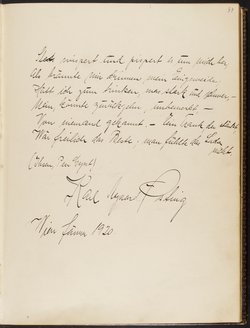 Gästebuch. Atelier Franz-Xaver Setzer, Wien