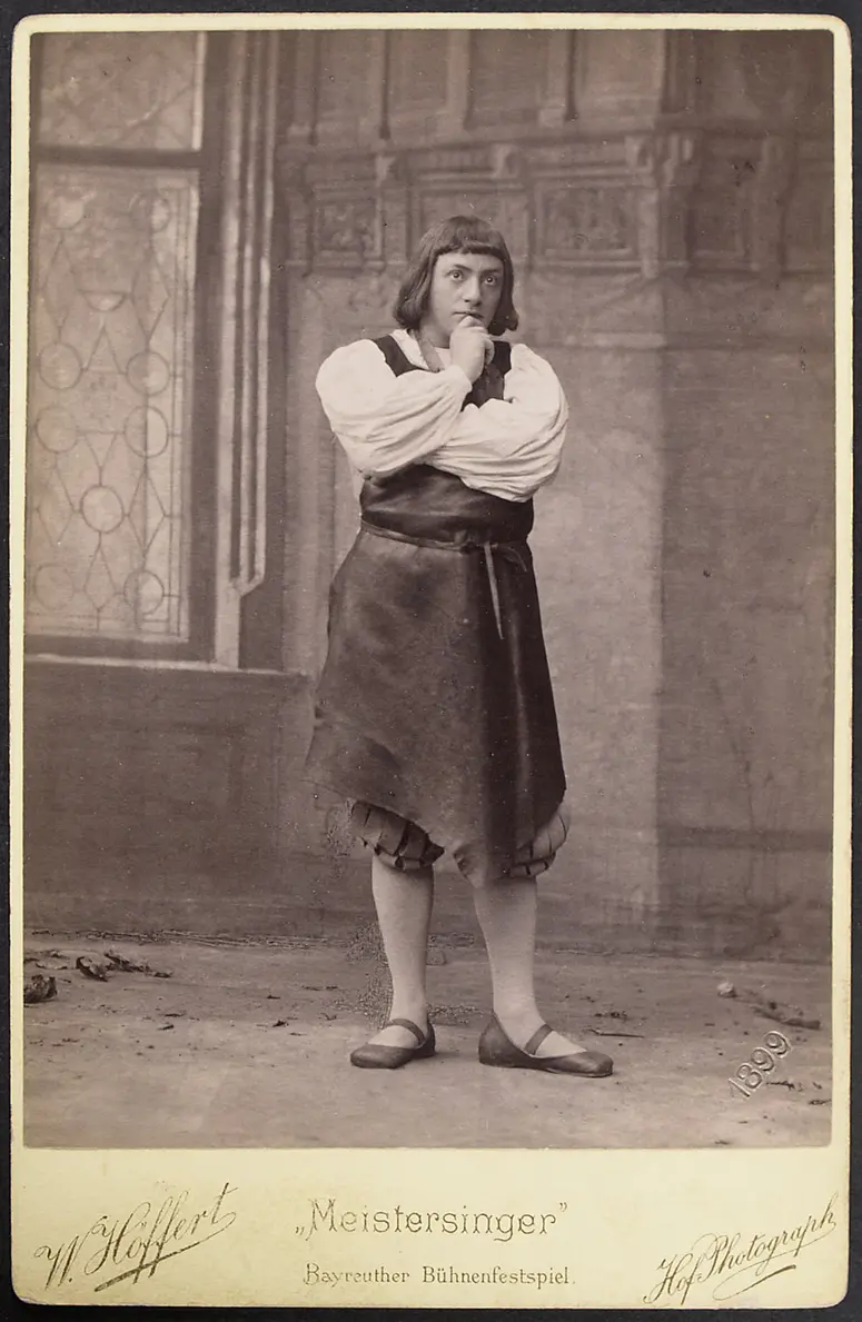 Hermann Schramm, Verweis auf Stücktitel: Die Meistersinger von Nürnberg