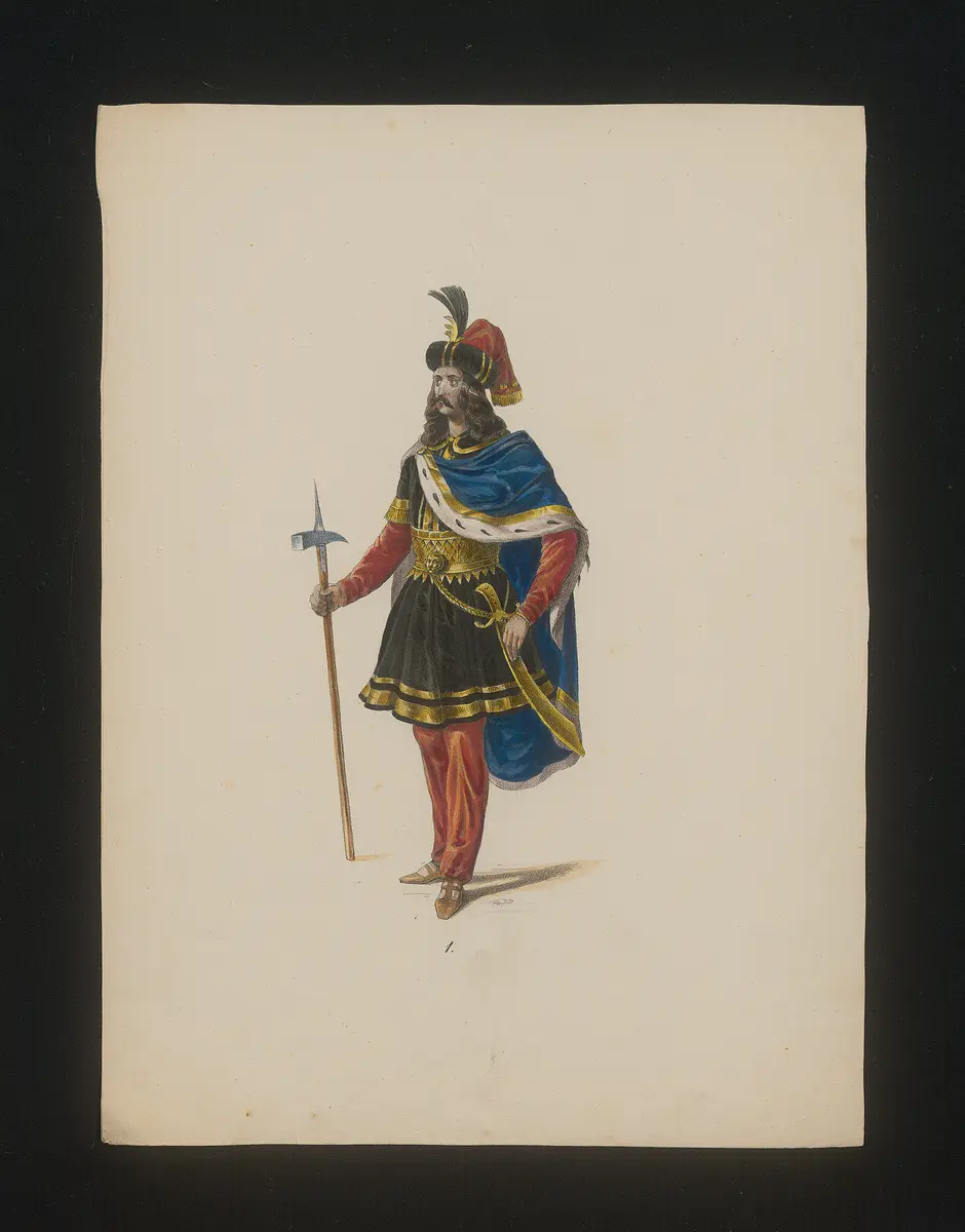 Wlasta, Titel der Serie: Neue Costume-Sammlung verschiedener Zeiten und Nationen