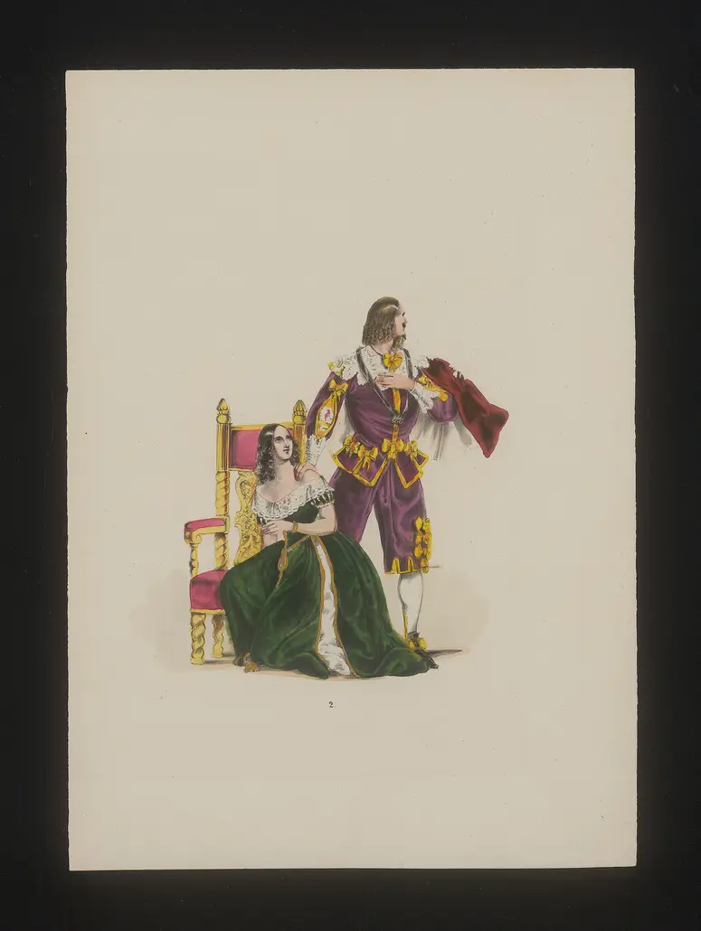 Maria di Rohan, Titel der Serie: Neue Costume-Sammlung verschiedener Zeiten und Nationen