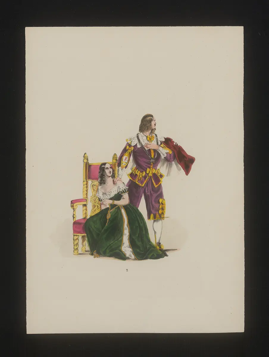 Maria di Rohan, Titel der Serie: Neue Costume-Sammlung verschiedener Zeiten und Nationen