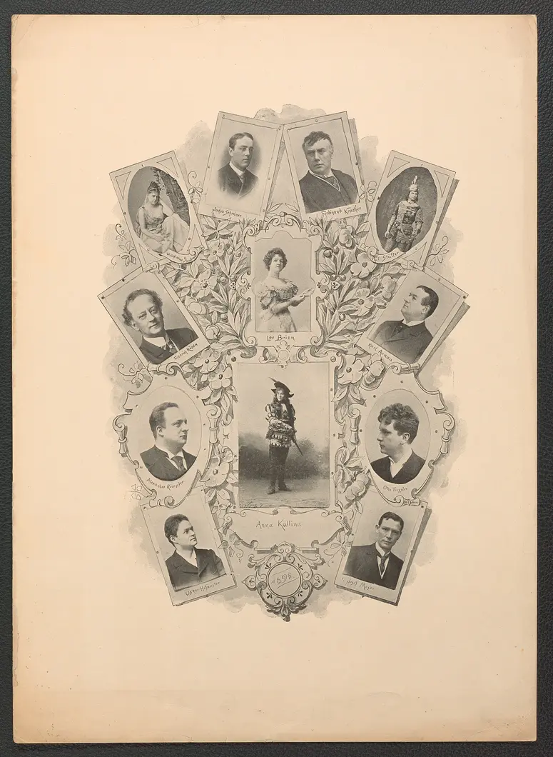 Ensemblemitglieder des Burgtheaters in Wien, Weiterer Titel: Wien, Burgtheater