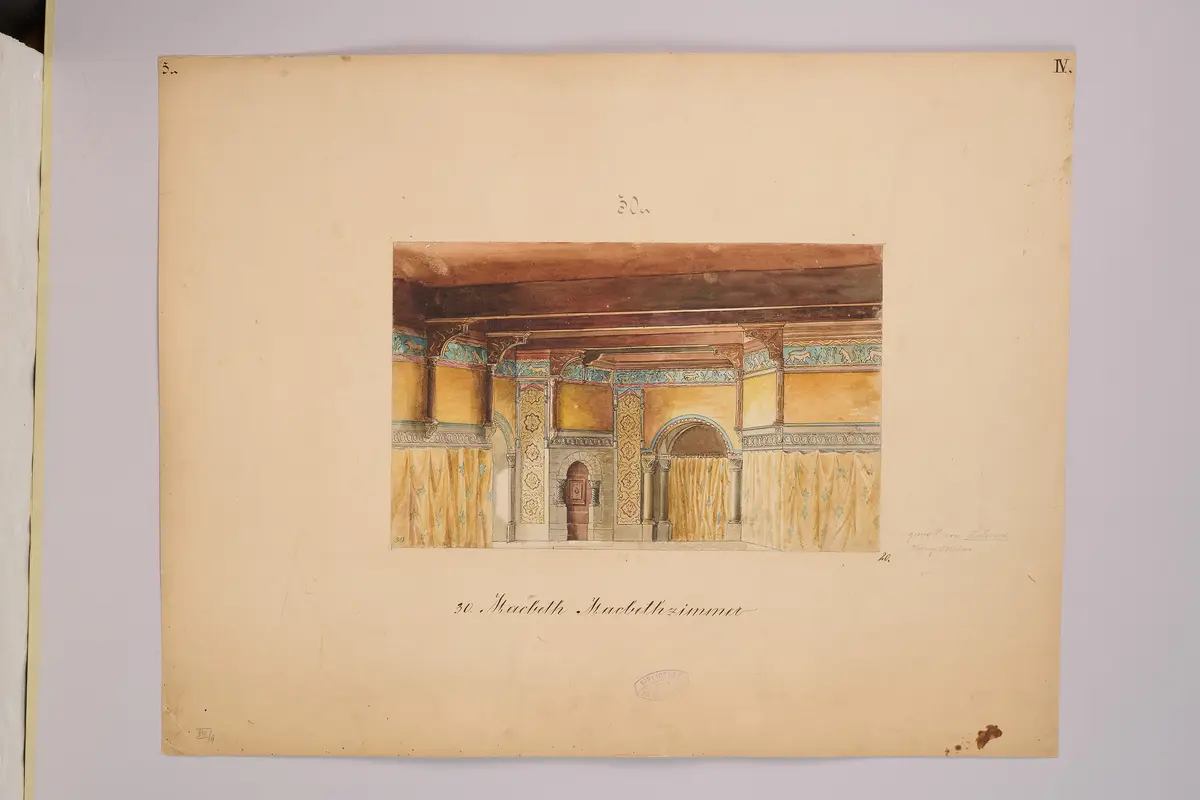 Macbeth, Verweis auf Stücktitel: König Ottokars Glück und Ende