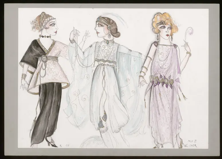 Die lustige Witwe, The Merry Widow