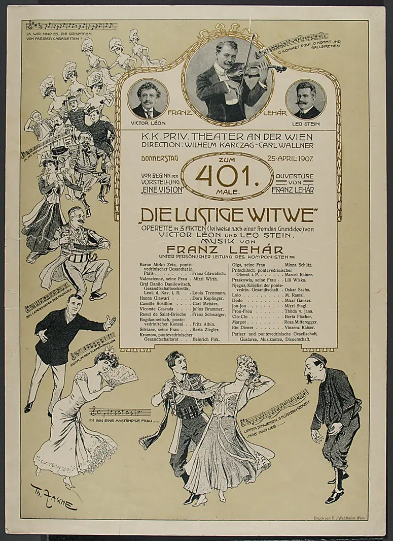 Die lustige Witwe