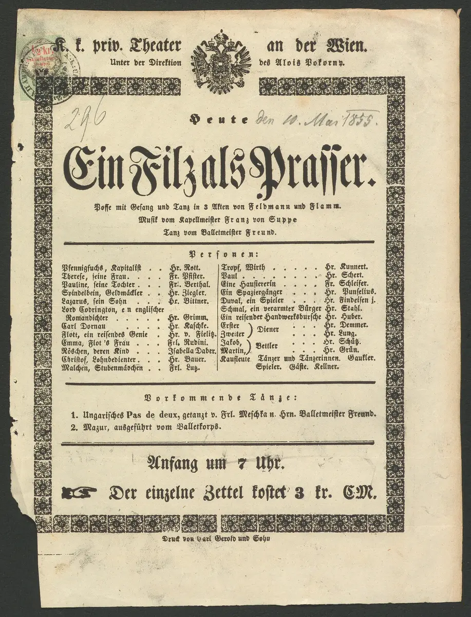 Ein Filz als Prasser