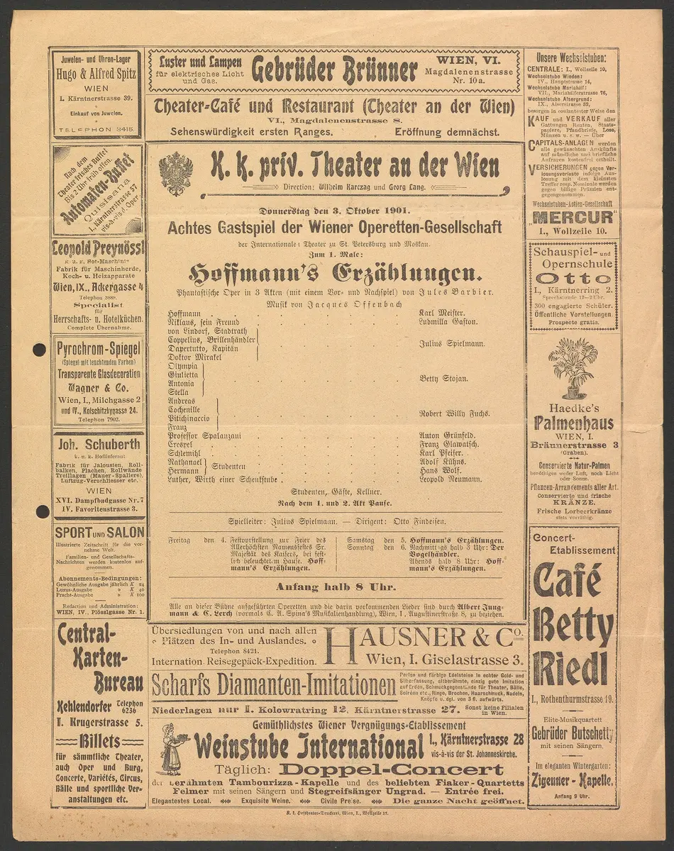 Hoffmann's Erzählungen