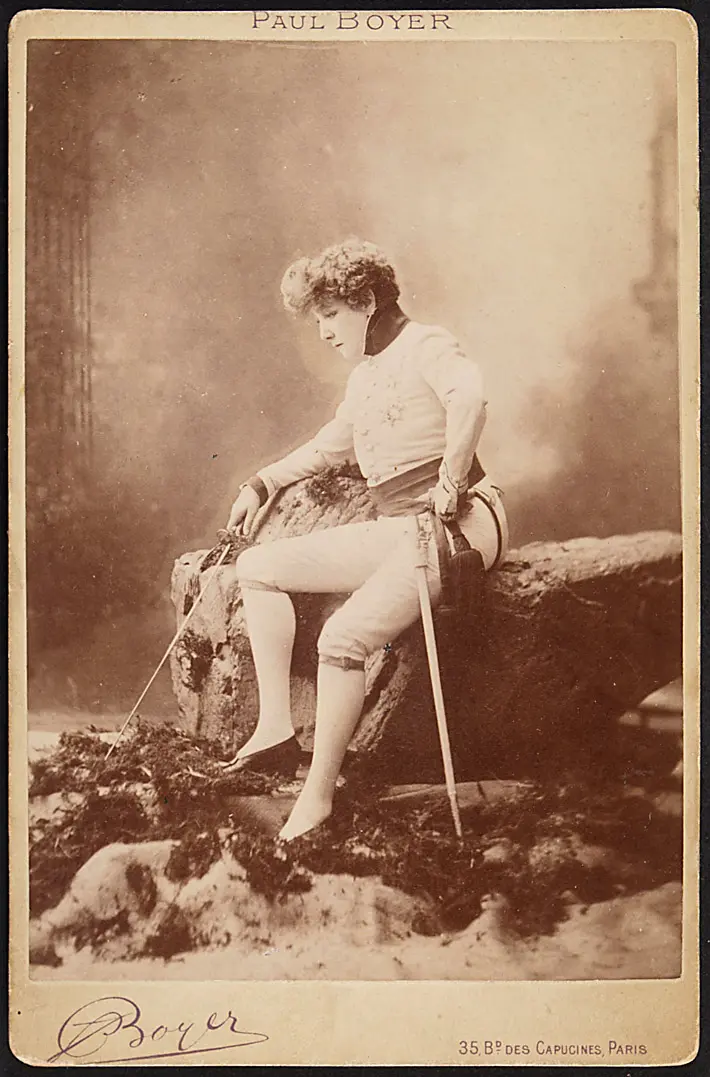 Sarah Bernhardt, Verweis auf Stücktitel: L'Aiglon