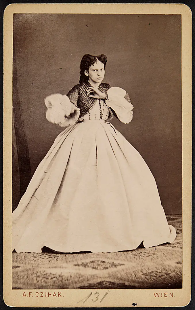 Josefine Gallmeyer, Verweis auf Stücktitel: Die elegante Tini