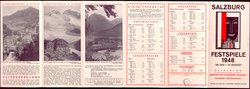 Salzburger Festspiele 1948, Verweis auf Stücktitel: Fidelio, Verweis auf Stücktitel: Orpheus und Eurydike, Verweis auf Stücktitel: Le vin herbé (Der Zaubertrank), Verweis auf Stücktitel: Figaros Hochzeit, Verweis auf Stücktitel: Entführung aus dem Serail, Verweis auf Stücktitel: Jedermann, Verweis auf Stücktitel: Des Meeres und der Liebe Wellen