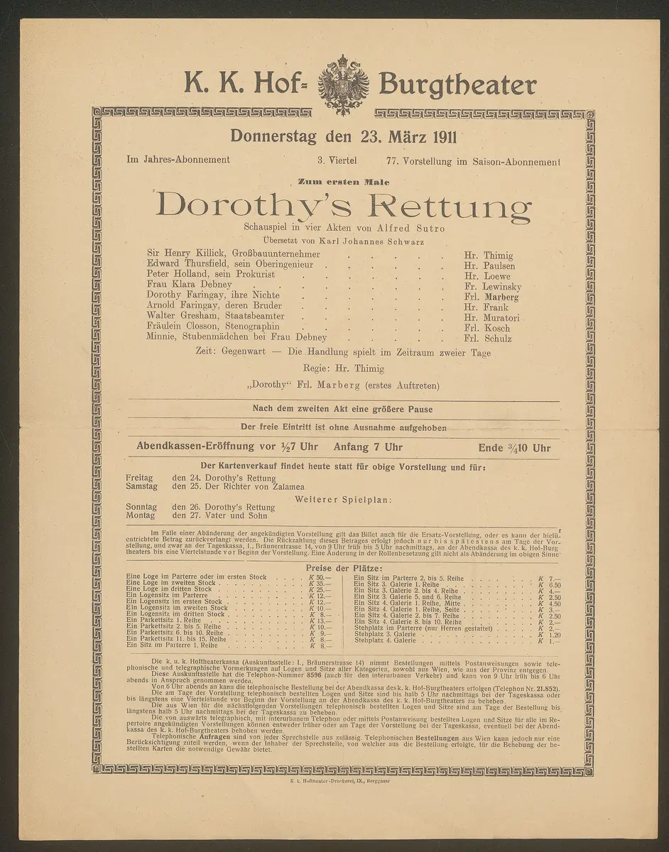 Dorothy's Rettung