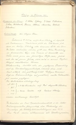 Protokolle der Ausschusssitzungen des Vereines des Deutschen Volkstheaters in Wien