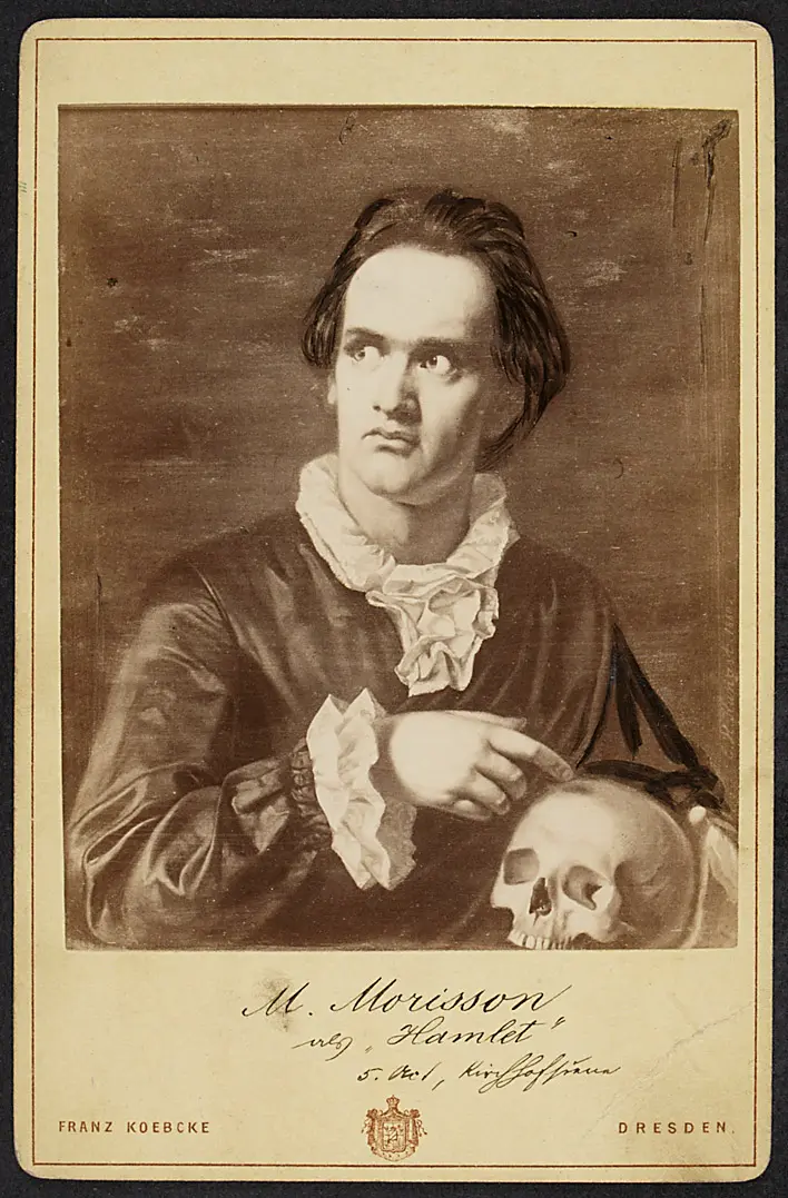 Moses Morisson, Verweis auf Stücktitel: Hamlet
