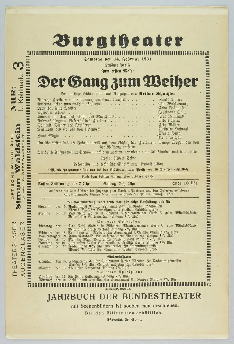 Der Gang zum Weiher