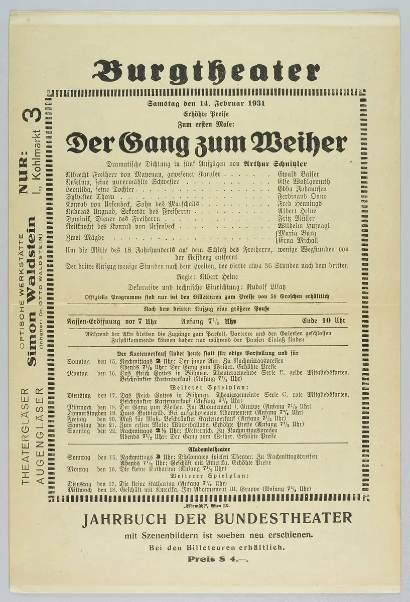 Der Gang zum Weiher