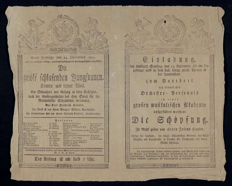 Die zwölf schlafenden Jungfrauen. Dritter und letzter Teil. , Die Schöpfung