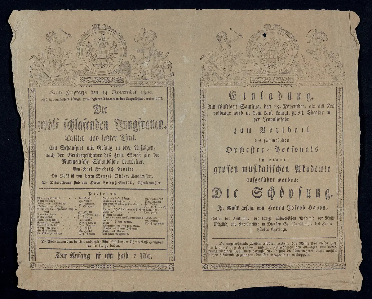 Die zwölf schlafenden Jungfrauen. Dritter und letzter Teil. , Die Schöpfung