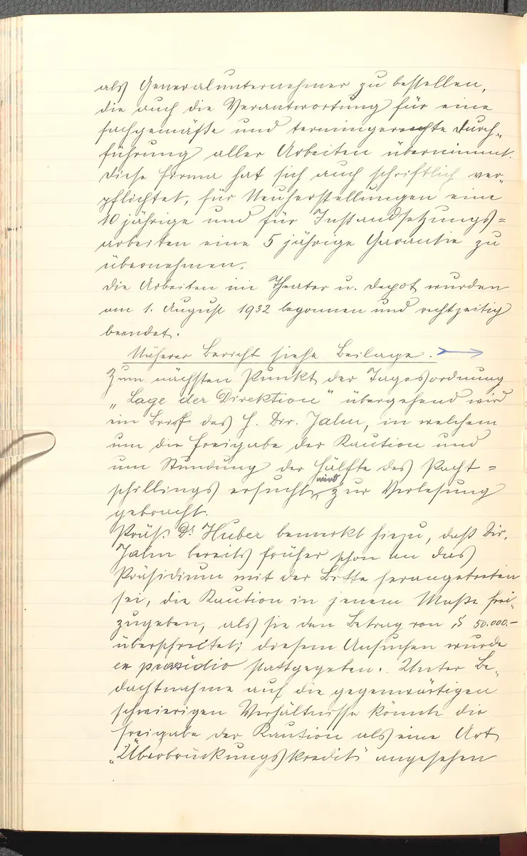 Protokolle der Ausschusssitzungen des Vereines des Deutschen Volkstheaters in Wien
