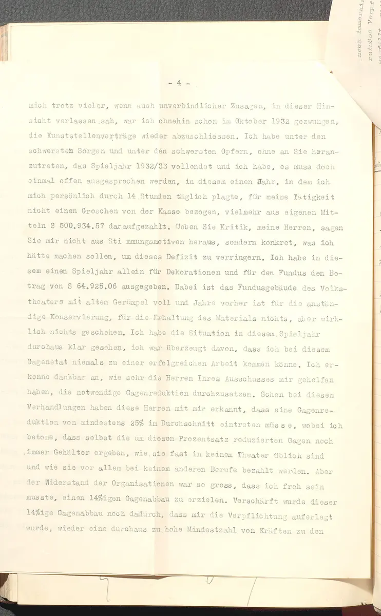 Protokolle der Ausschusssitzungen des Vereines des Deutschen Volkstheaters in Wien