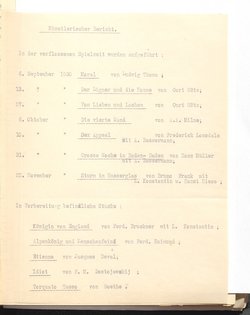Protokolle der Ausschusssitzungen des Vereines des Deutschen Volkstheaters in Wien
