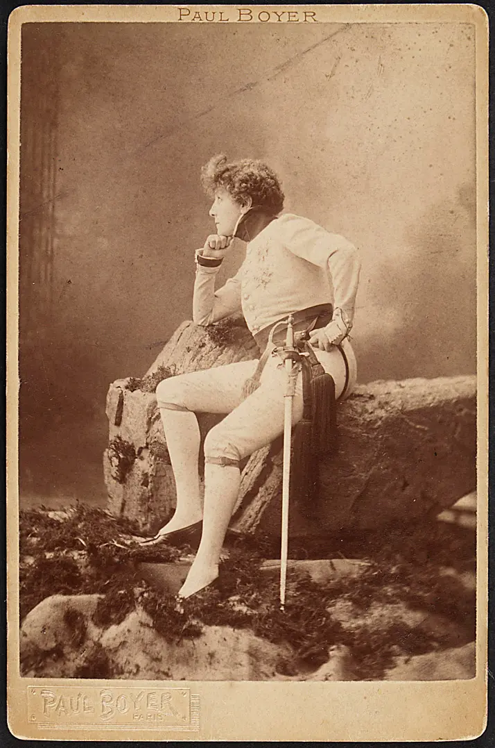 Sarah Bernhardt, Verweis auf Stücktitel: L'Aiglon