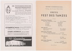 Erstes Fest des Tanzes, Weiterer Titel: Zweites Internationales Musikfest Wien 1948