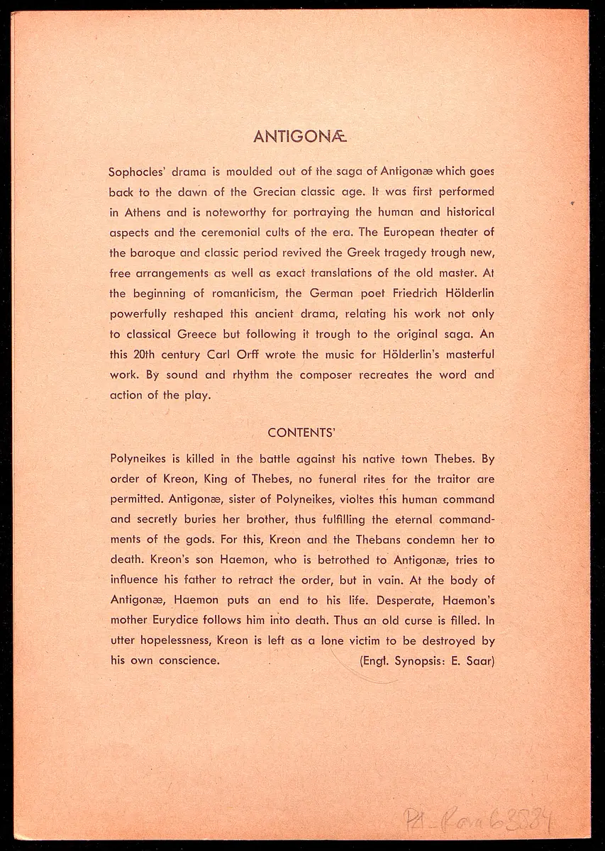 Antigonae