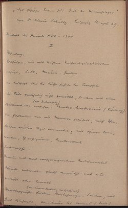 Aufzeichnung