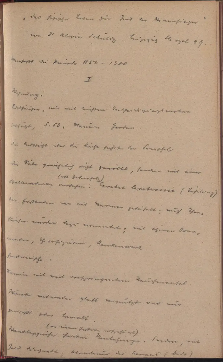 Aufzeichnung