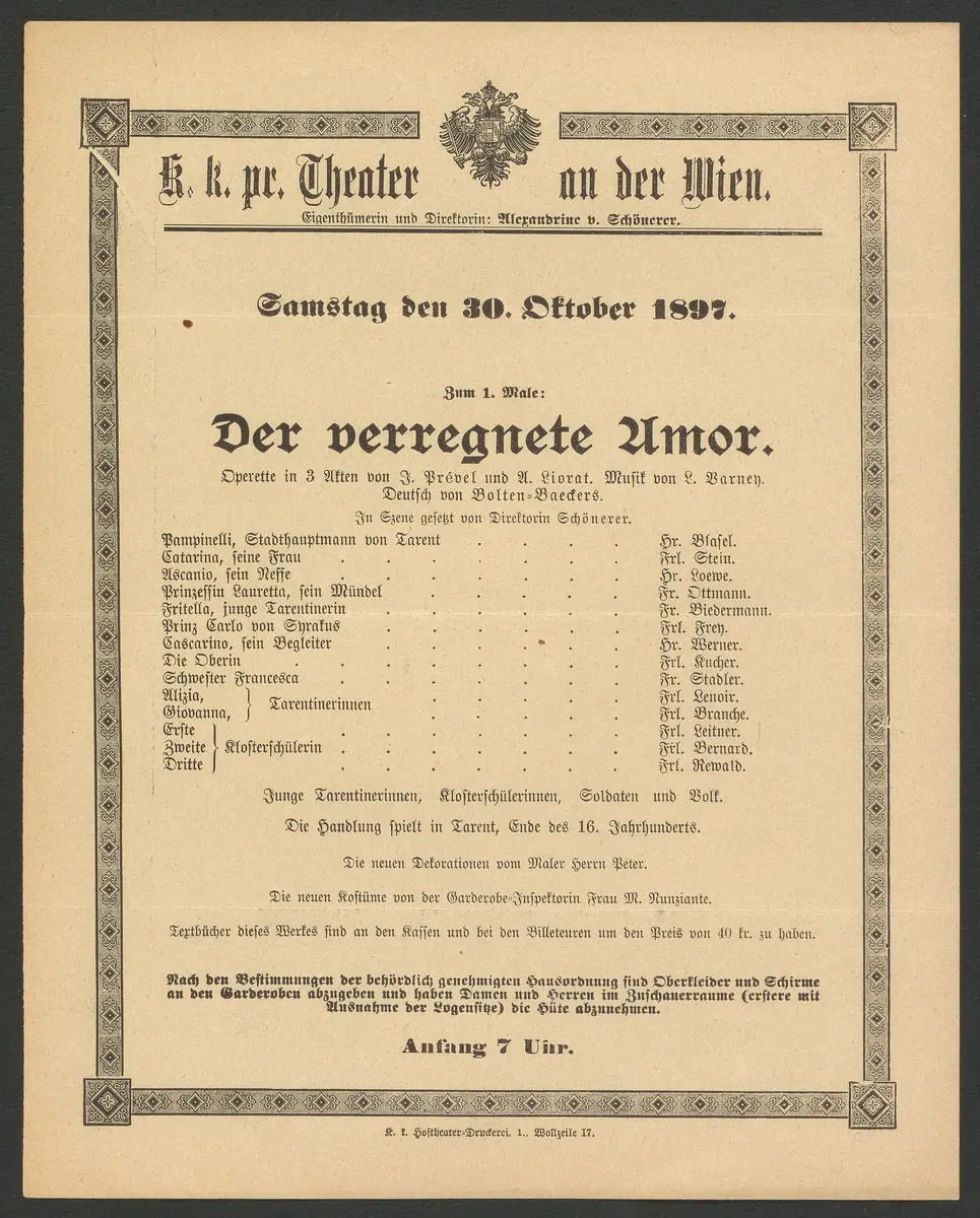 Der verregnete Amor