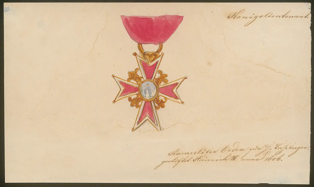 Der Königsleutnant, Titel der Serie: Figurinen des k.k. Hof-Burgtheaters