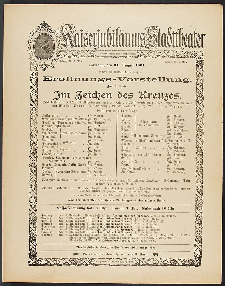 Im Zeichen des Kreuzes