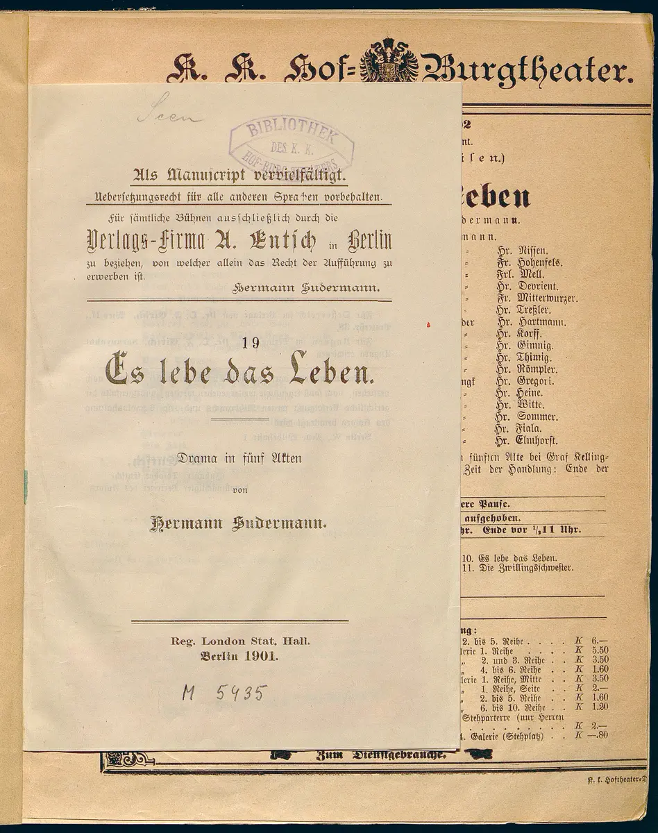 Es lebe das Leben