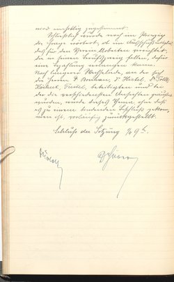 Protokolle der Ausschusssitzungen des Vereines des Deutschen Volkstheaters in Wien