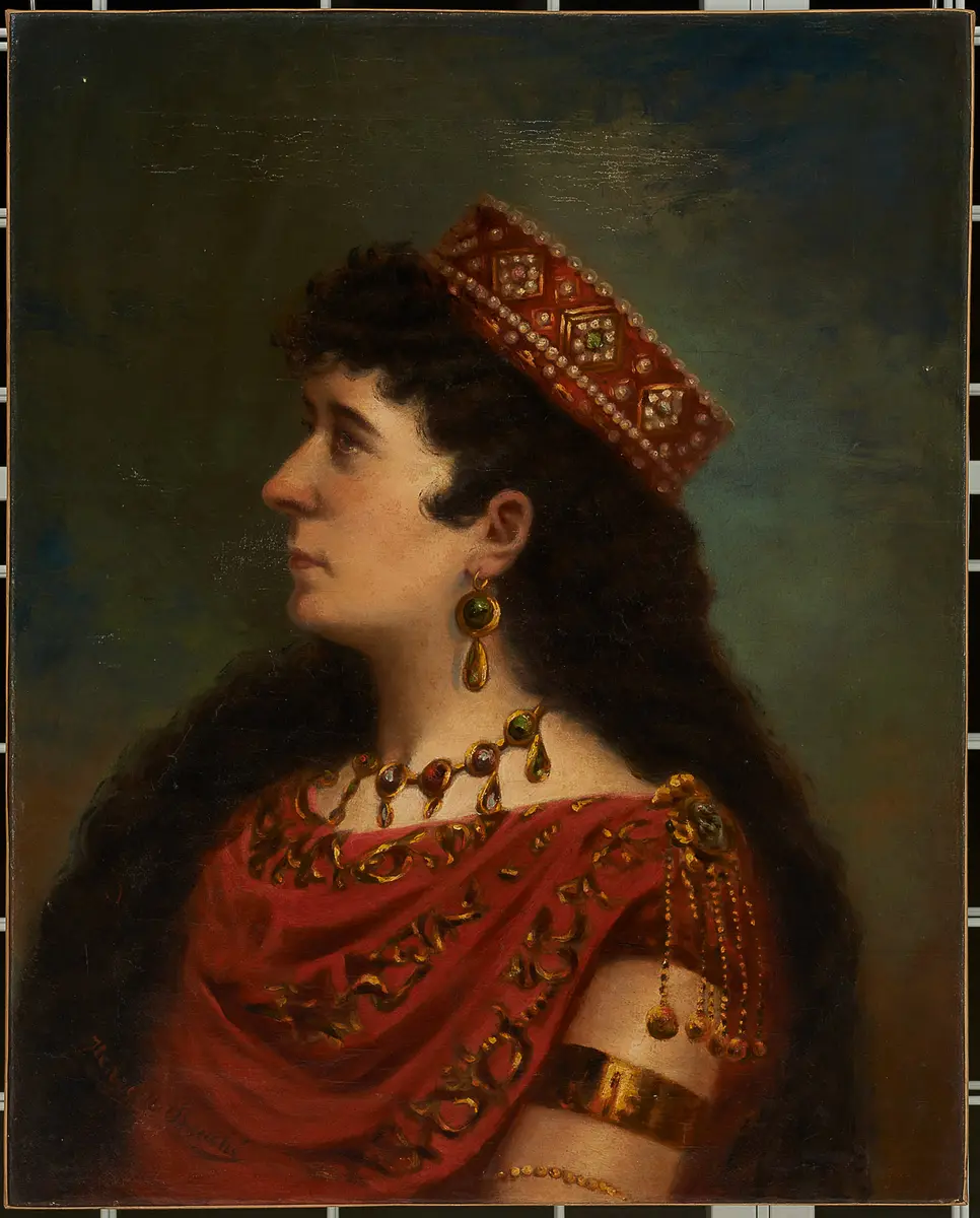 Charlotte Wolter als Rosamunde, Rosamunde