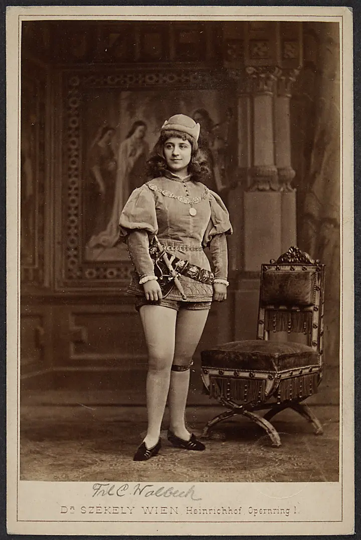 Fanny Walbeck, Verweis auf Stücktitel: König Heinrich IV.