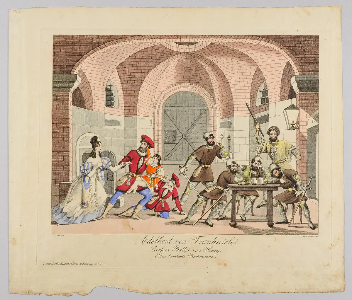 Adelheid von Frankreich, Titel der Serie: Theatralische Bilder-Gallerie, Name der Zeitschrift: Wiener Theaterzeitung