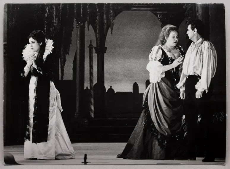 Plácido Domingo, Verweis auf Stücktitel: La Gioconda