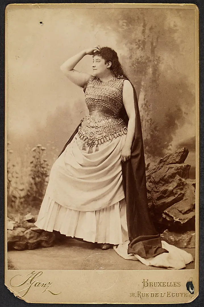 Amalie Materna, Verweis auf Stücktitel: Die Walküre
