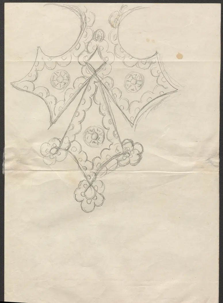 Der Rubin, Titel der Serie: Figurinen des K. K. Hof-Burgtheaters