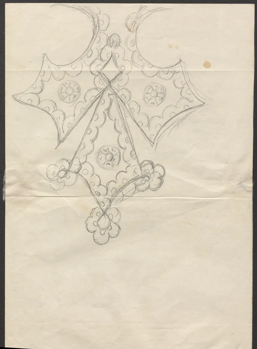 Der Rubin, Titel der Serie: Figurinen des K. K. Hof-Burgtheaters