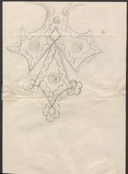 Der Rubin, Titel der Serie: Figurinen des K. K. Hof-Burgtheaters