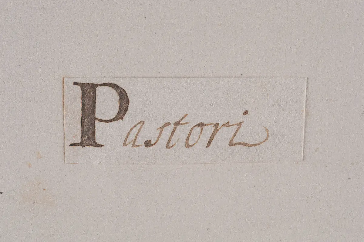 Pastori, Titel der Serie: Maschere
