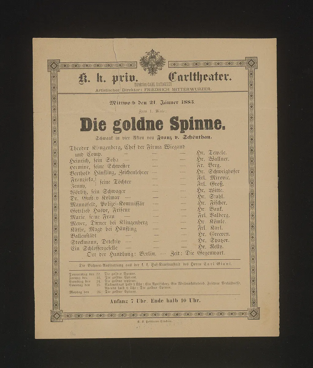 Die goldene Spinne