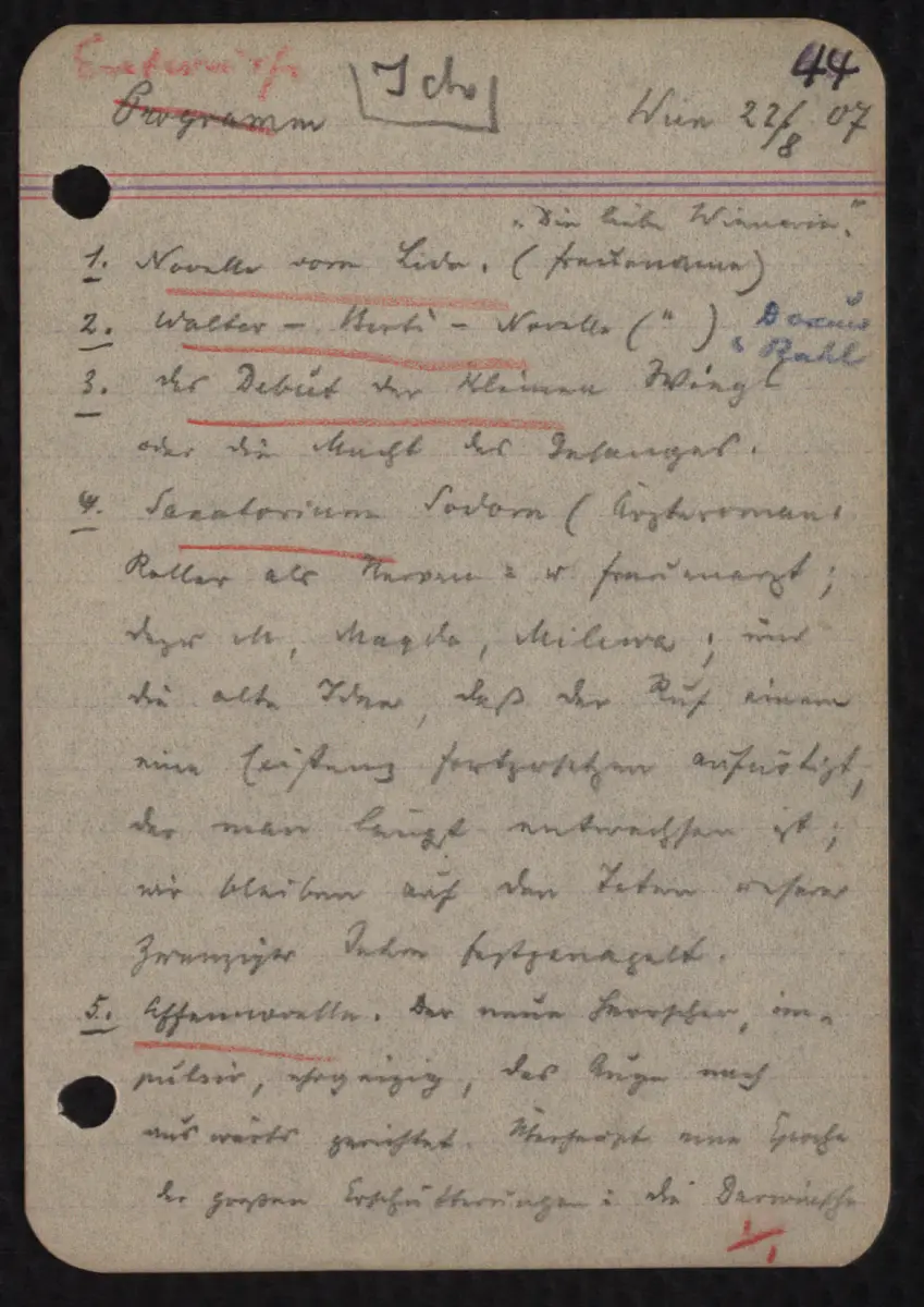 Aufzeichnung