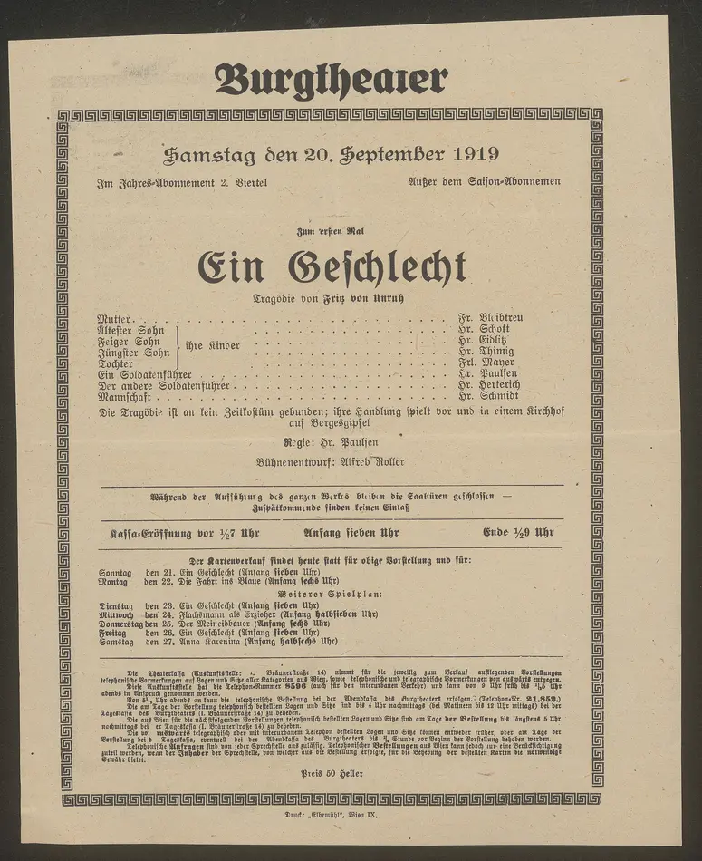 Ein Geschlecht