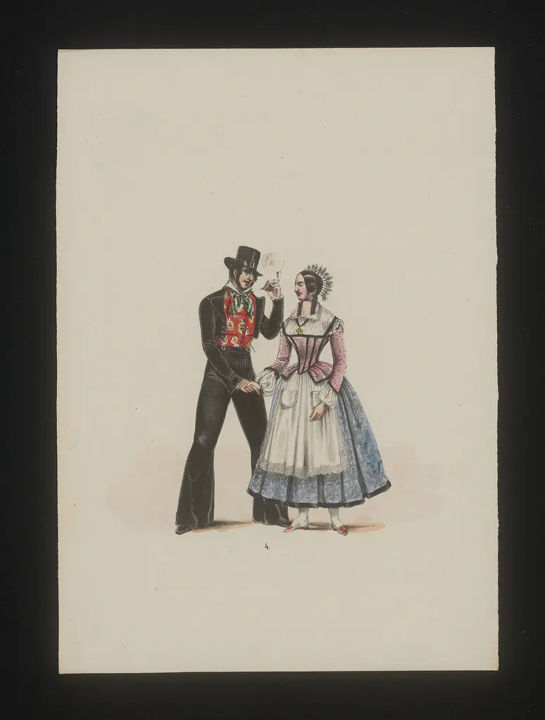 Lombarden, Weiterer Titel: National Costume, Titel der Serie: Neue Costume-Sammlung verschiedener Zeiten und Nationen