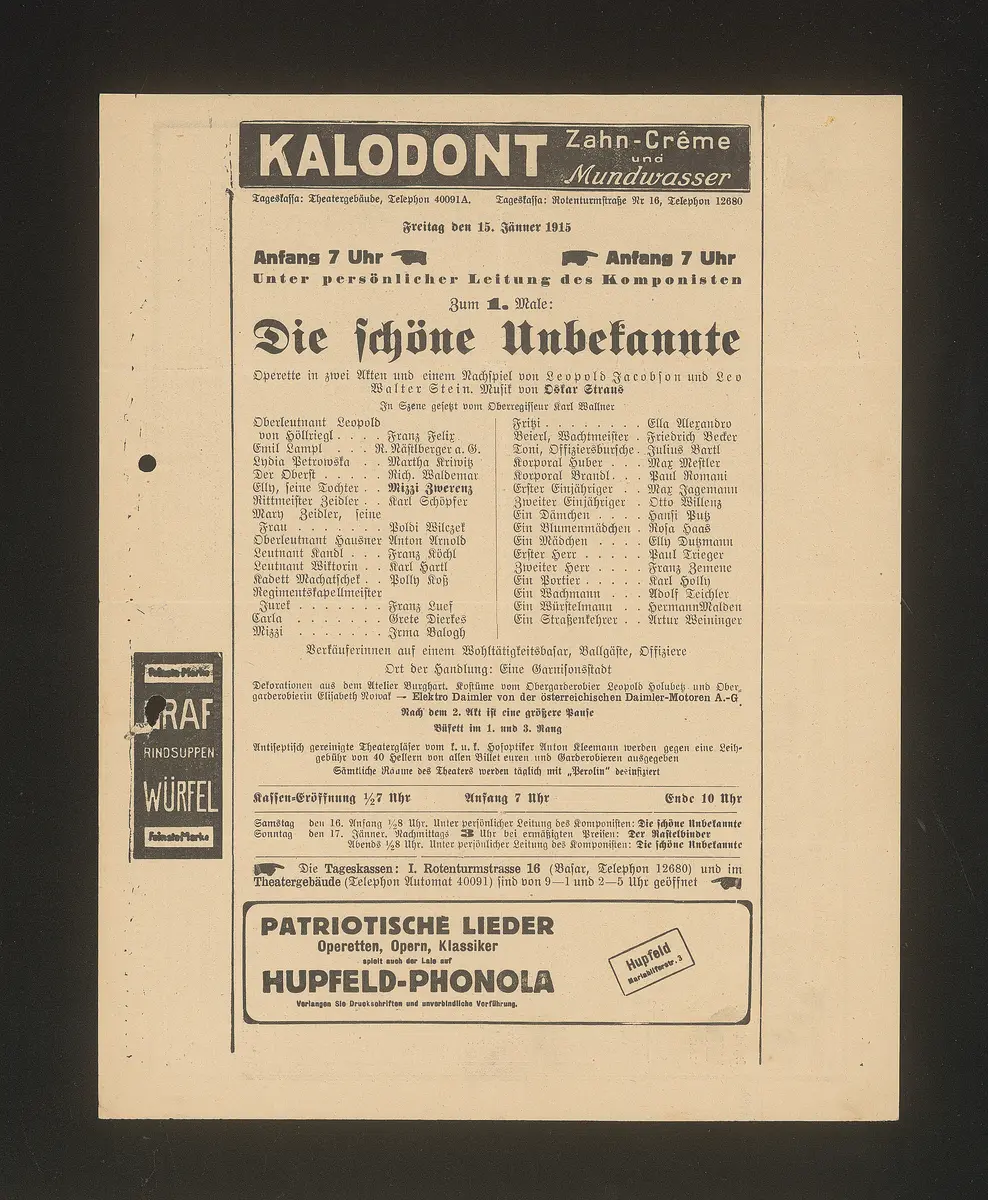 Die schöne Unbekannte