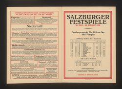 Salzburger Festspiele 1928, Verweis auf Stücktitel: Fidelio, Verweis auf Stücktitel: Die Zauberflöte, Verweis auf Stücktitel: Cosi fan tutte, Verweis auf Stücktitel: Die Räuber, Verweis auf Stücktitel: Iphigenie auf Tauris, Verweis auf Stücktitel: Jedermann, Verweis auf Stücktitel: Das Perchtenspiel